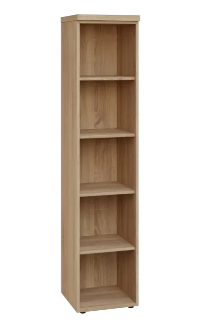 SIN 5 - 4N kancelářská skříň, nika, 1820x400x400, dub bardolino